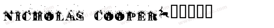 Nicholas Cooper字体转换